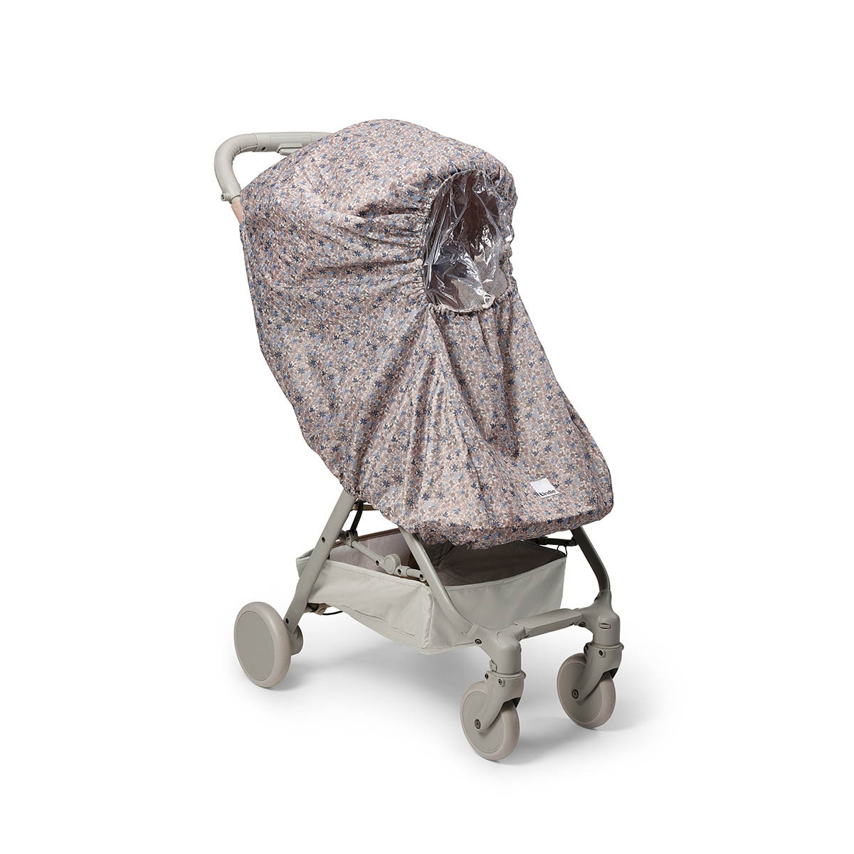 Stroller Rain Cover Blue Garden